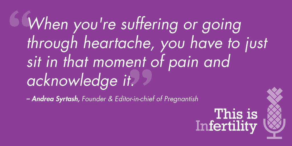 Episode 70: #NIAW: Pregnantish to Mom: Andrea Syrtash