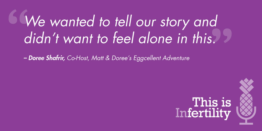 Episode 69: #NIAW: An Eggcellent Adventure to Parenthood: Matt and Doree