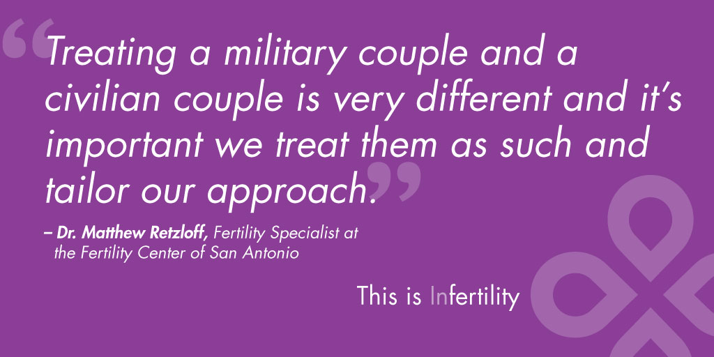 Episode 57: Infertility in the Military: Specialized Care for Our Heroes