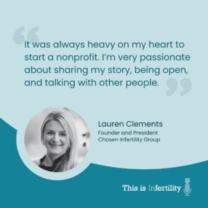 Episode 190: How Lauren Turned Her Infertility Story into an Infertility Non-profit