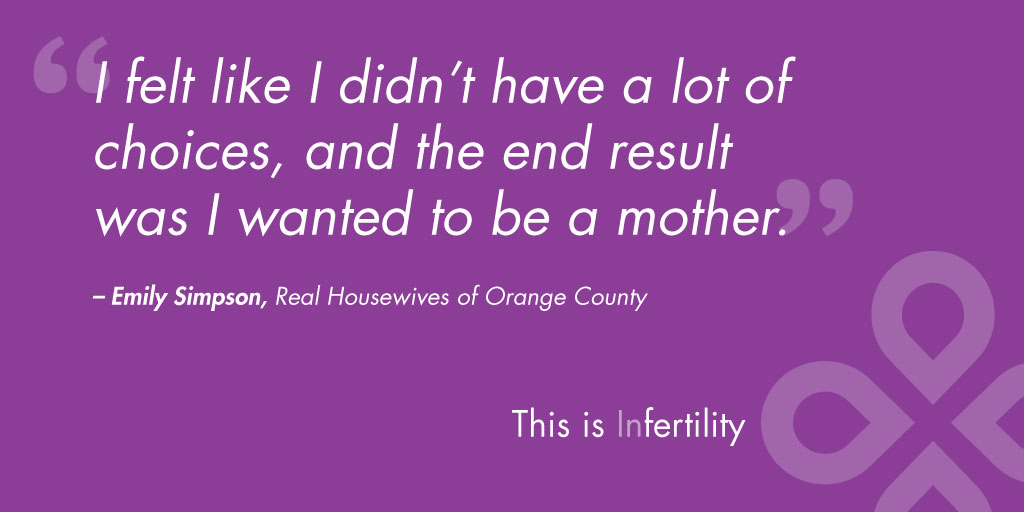 Episode 17: Miscarriage Awareness: A Real Housewife’s Story of Pregnancy Loss - Emily Simpson