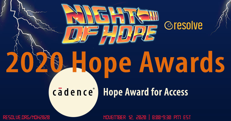 2020 Hope Awards - Cadence - Hope Award for Access