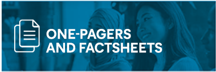 One-Pagers and Factsheets