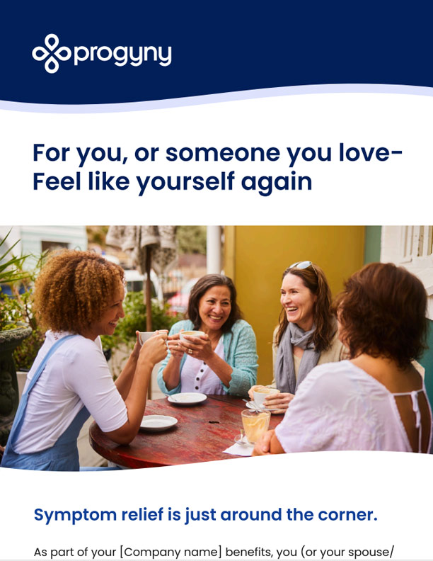 For you, or someone you love - feel like yourself again - menopause email screenshot