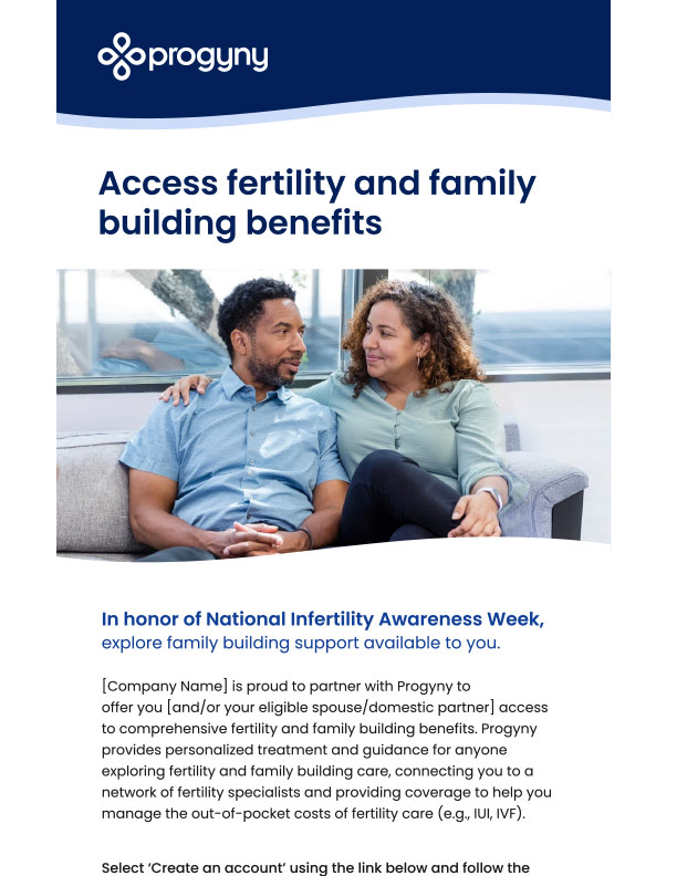 NIAW email screenshot