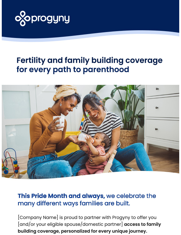 Pride Month email template screenshot