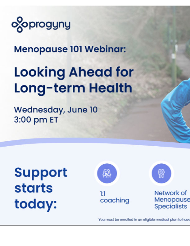 Digital Screen for Menopause webinar