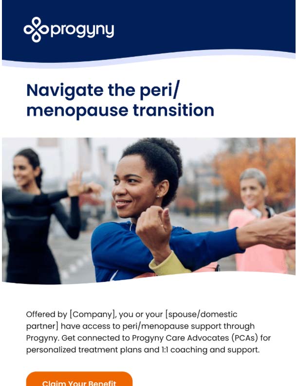 Benefit email screenshot