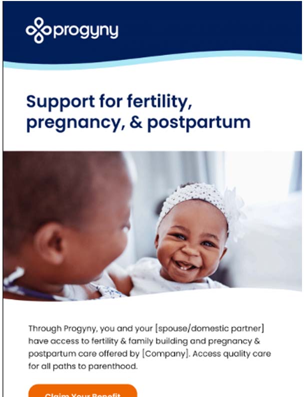 Benefit email screenshot