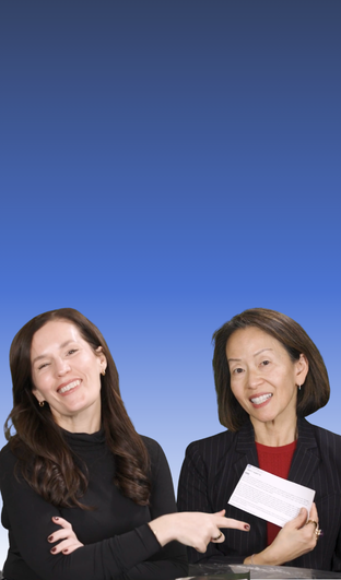 Lissa Kline and Dr. Choi