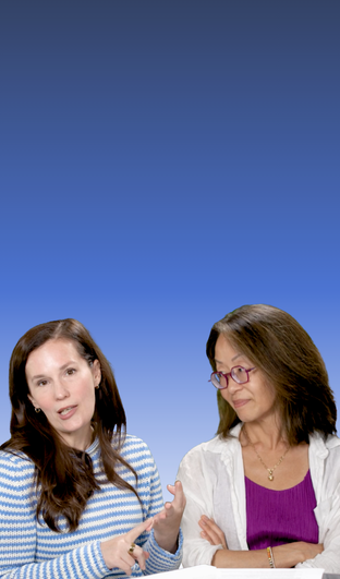 Lissa Kline and Dr. Choi